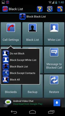 Black List Ultimate android App screenshot 7